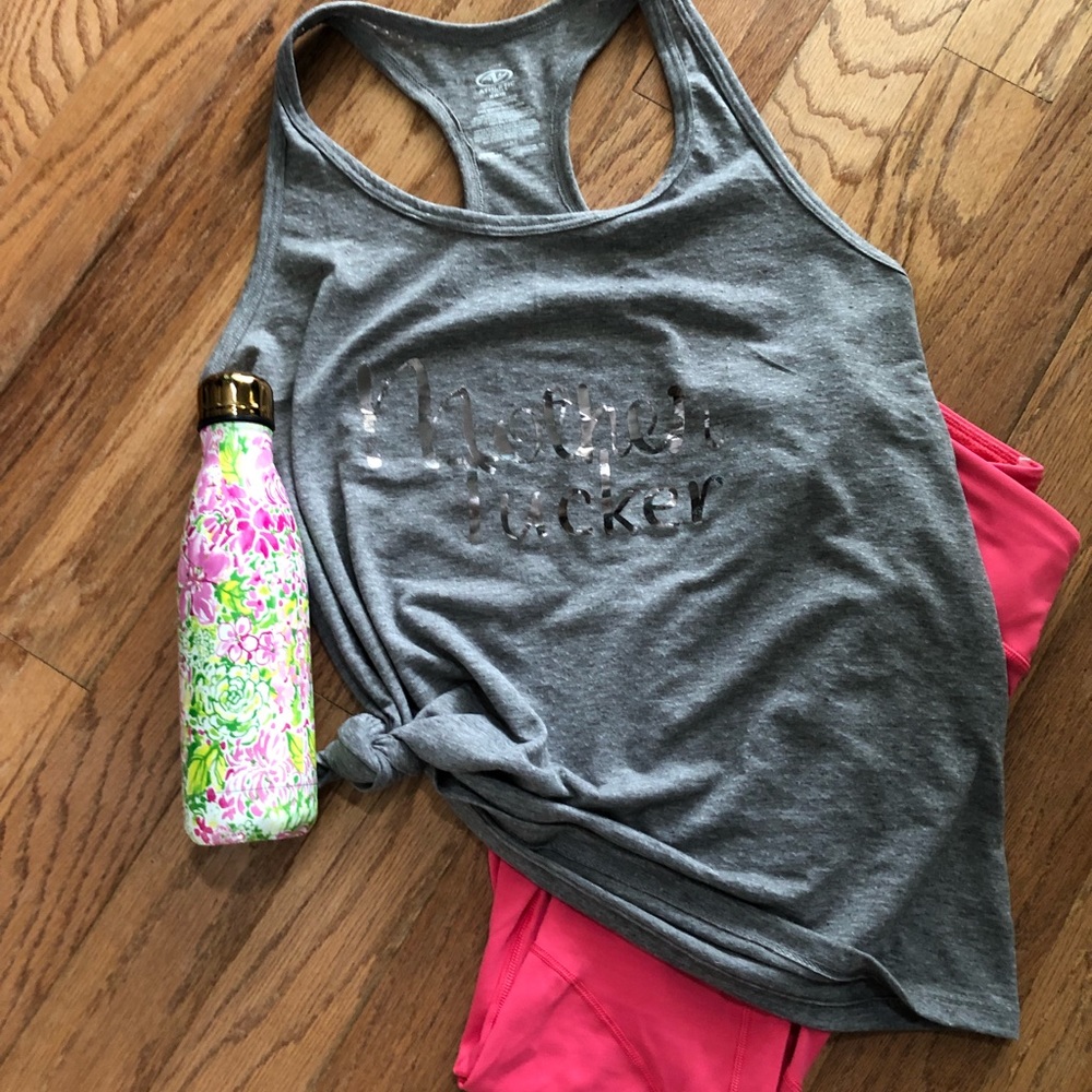 NWT “Mother Tucker” Barre Fitness Tank